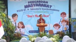 Bupati Bojonegoro Setyo Wahono di dampingi Ketua TP PKK Cantika Wahono Hadir dalam rangka World Heart Day 2025
