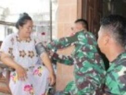 Ringankan Beban Warga, Satgas TMMD ke-126 Sidoarjo Hadirkan Layanan Kesehatan Gratis di Desa Kedondong