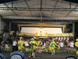 Pertunjukan Reog dan Wayang Kulit Ramaikan Hari Jadi Bojonegoro 348 di Kedungadem 