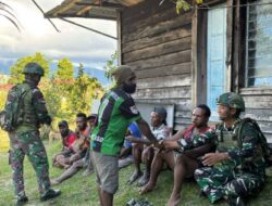 TNIBersama Rakyat Satgas Yonif 521/DY Hadirkan Cinta dan Kebersamaan di Tanah Papua