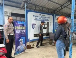 Satlantas Polres Nganjuk Lewat Program “Polantas Menyapa” Beri Edukasi Langkah Mudah Ujian Praktik SIM di Satpas