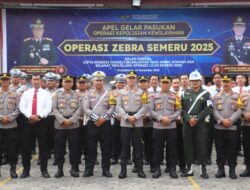 Polres Probolinggo Kota Gelar Pasukan Operasi Zebra Semeru 2025