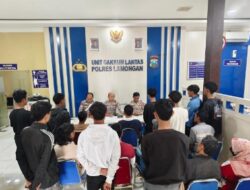 Polres Lamongan menggelar Operasi Zebra Semeru dan berhasil menjaring para pelaku balap liar yang selama ini meresahkan masyarakat