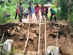 Jembatan Penghubung Lamongan – Bojonegoro di Bluluk Ambles , Mobilitas Warga Terhambat