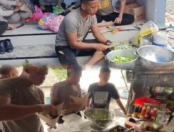 Polda Jatim Sediakan Dapur Umum untuk Warga Terdampak Erupsi Gunung Semeru