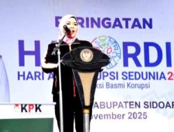 Pemkab Sidoarjo Peringati Hari Anti Korupsi Sedunia 2025