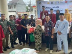 Warga Grogol Depok Terima 1.442 Paket Bantuan Pangan, Penyaluran Berjalan Lancar