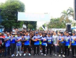 Water Run 2025 Pecah Rekor Peserta, Kasdim 0820 Ajak Masyarakat Disiplin Berolahraga