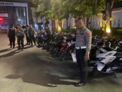Sat Samapta Polrestabes Surabaya Gagalkan Aksi Balap Liar, 20 Kendaraan Diamankan