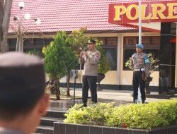 Pimpin Apel Pertama, Kombespol Agung Setyo Nugroho S.I.K : Semoga Polres Tuban Bisa Berjalan Baik Dan Benar