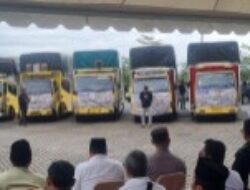 Walikota Batam Amsakar Lepas Bantuan IKSB Batam untuk Korban Bencana di Sumbar