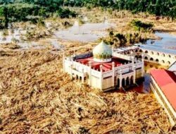 Lautan Kayu” Tutupi Desa Tanjung Karang, Pemkab Aceh Tamiang Fokus Pembersihan RSUD