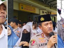 Demo Istri dari Tersangka “ED” Di depan Mapolres Probolinggo Bikin Heboh