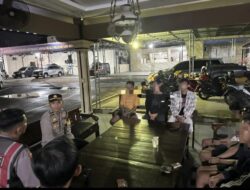 Patroli Pamapta Polres Mojokerto Kota Gagalkan Tawuran Jelang Sahur