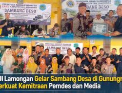 PJI Lamongan Gelar Sambang Desa di Gunungrejo, Perkuat Kemitraan Pemdes dan Media